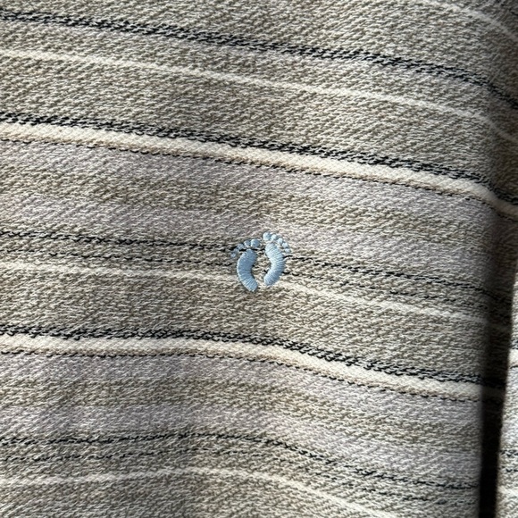 Hang Ten Olive and Gray Knit Surfer Baja Hoodie Men’s M - Picture 4 of 6